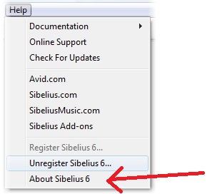 sibelius 6 serial number